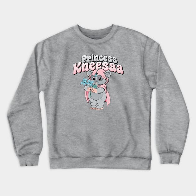 Princess Kneesaa Crewneck Sweatshirt by Vamplify